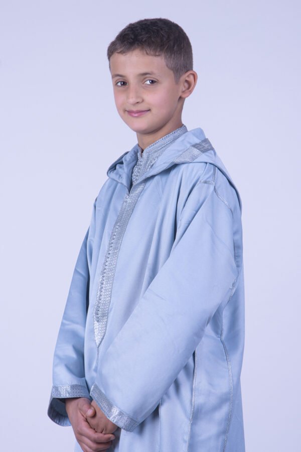 Jabadour avec Jellaba – Tissu Mlifa